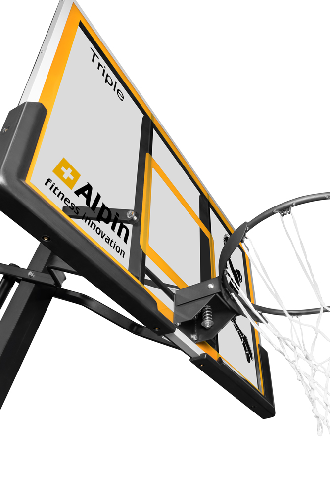 Portable semi-professional basketball stand Alpin Triple BST-54